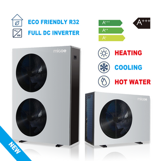 R32 inversor de alta eficiência aquecimento de água quente bomba de calor